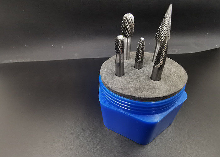 Oval Shape Double Cut Solid Carbide Burrs For Wood Carving