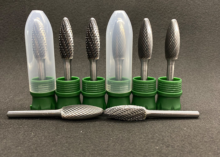 Polishing Grinding Carbide Carving Burrs SH Flame Type Metal Cutting Burrs