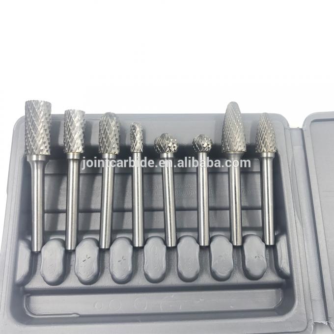 Tipped Die Grinder Deburring Bits SH Type Rotary Burr Tool Easy To Use