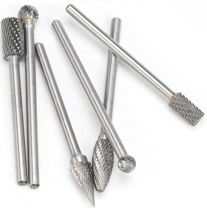 Safety Extended Length Carbide Burrs Carbide Die Grinder Bit Set Oem