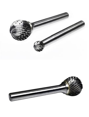 Good price Polished Carbide Ball Burr Bits Wear Resistance For Shipbuilding online