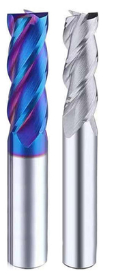 Good price CNC Coated Milling Cutter DLC Tungsten Carbide Flat End Mill online