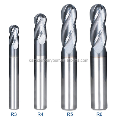 Good price OEM 6mm Ball End Mill Engraving Woodworking Tungsten Carbide Milling Bits online