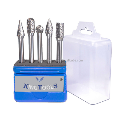 Good price Cemented Carbide Rotary Files Burrs For Metal Processing Carbide burr 5 Pieces Set online