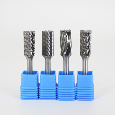Good price 1/8 Shank Tungsten Carbide Burr Bits with Total Length 38-81mm Head Diameter 3-25 Mm online