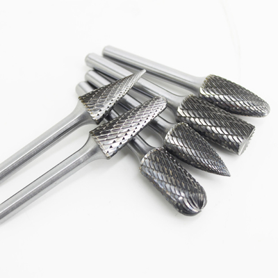 Good price Speed Cutting Tungsten Carbide Rotary Burrs AlTiN Coated Various Tooth Shapes online