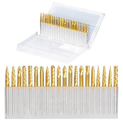 Good price Sharp Cutting Edges Cobalt Ingredient Precision Tungsten Carbide Burr Set with 1/8-1/4 INCH Shank Size online