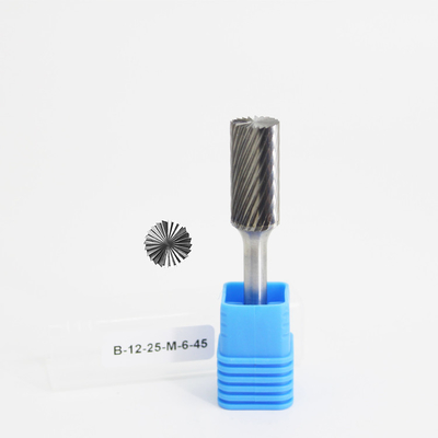 Good price 40 CrMo Shank Single Cut 6mm Shank SB Cylinder End Cut Carbide Burr Bits for Metal online