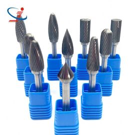 Good price Solid Carbide Rotary File Set Sliver Color For Carbion Fiber Dental Lab F1225 online