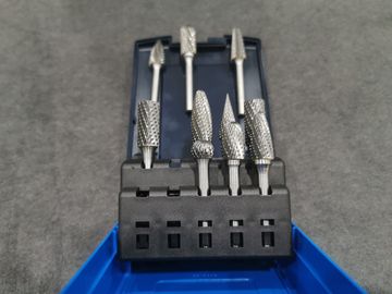 Good price CUSTOMIZED TUNGSTEN CARBIDE DEBURRING TOOL/ROTARY BURR SET SLIVER COLOR online