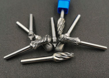 Good price 1/4'' Shank 12mm Head Tungsten Carbide Files For Metal Fabriation Rotary Burr online