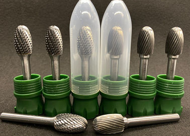 Good price Tipped Rotary Carbide Grinding Bits / Abrasive Rotary Burr Tool Oem Service online