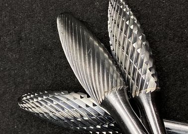 Good price 6.35mm Shank Carbide Rotary Tool Bits/Safe Carbide Die Grinder Bit Set online