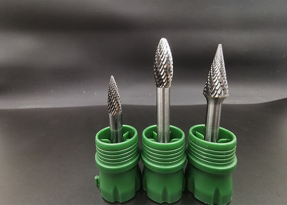 Good price OEM/ODM SA SB SC SF SL 1/4'' Shank 6.35 mm Dia Double Cut Solid Carbide Rotary Burr Porting Tools Carbide Burrs online