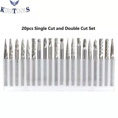 Good price 20PC Double Cut Carbide Burr Set 0.118