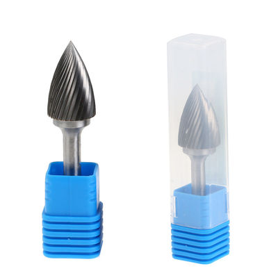 Good price Double Flat Bottom Silver Welding Flutes Tungsten Carbide Rotary File Burr online