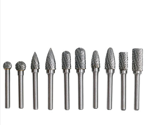 Good price Brazed Double Cut Rotary Files Carbide Burrs Set 50000RPM online