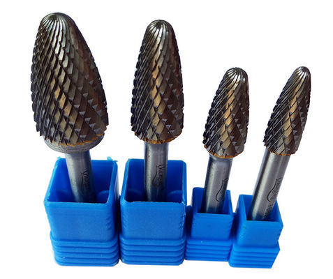 Good price F Type Arc Round Head Carbide Rotary File Double Groove Grinding Head Electric Engraving Head online