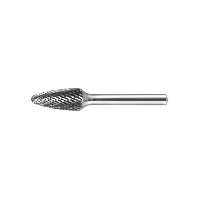 Double Cut Tungsten Carbide Rotary Burrs ISO9001 Certified for Metal and Woodworking