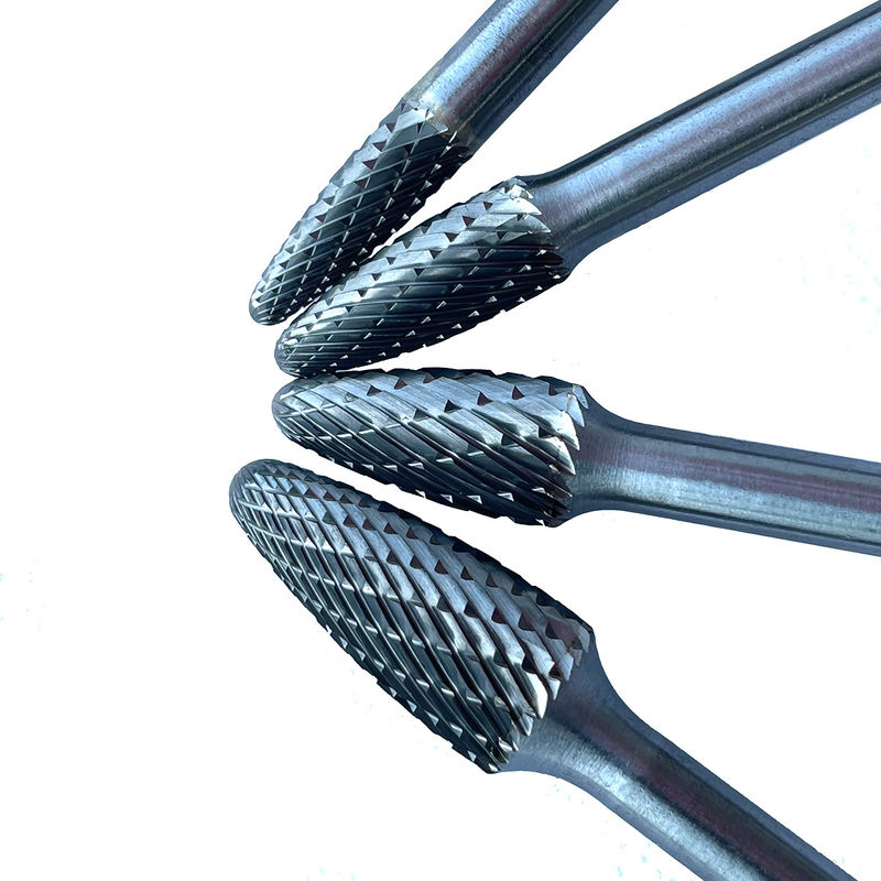 3-Piece Tungsten Carbide Rotary Burr Set – 1/8" Shank, 6mm Cutting Head For Metal & Wood Carving