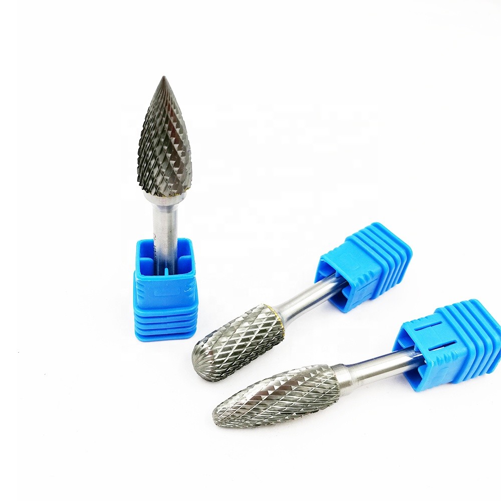 6Mm Tungsten Carbide Burr Bits Die Grinder Bits Customized LOGO
