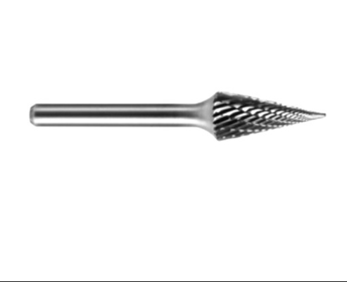 High Strength SM Cone Carbide Burr HRC50 To 60 Cone Pointed End