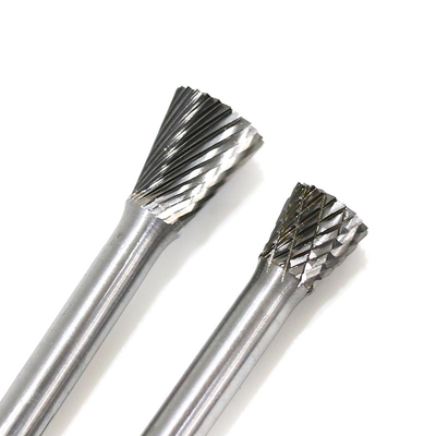 Customized Double-cut Shape N Tungsten Carbide Burrs for Business Use