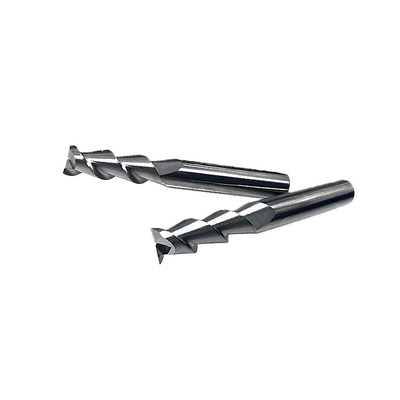 Tungsten Carbide Cutter 30-45° Helix Angle 2-4 Flutes 200-3000m/min Cutting Speed