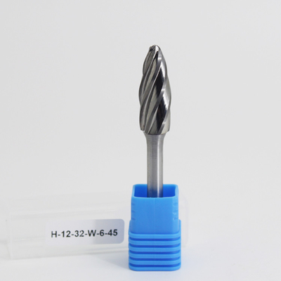 SH Flame Finishing Bur Power Carving Bits For Wood Carbide Rotary Burrs