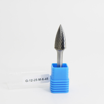 Good price 6mm Shank SG Pointed Tree Diamond Cut Carbide Burr Single Cut Diameter 6-25MM online