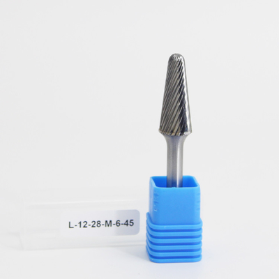 Good price SL Taper Radius End Metal Removal Carbide Burr Single Cut 6mm Shank LOGO Diameter 6-25MM online