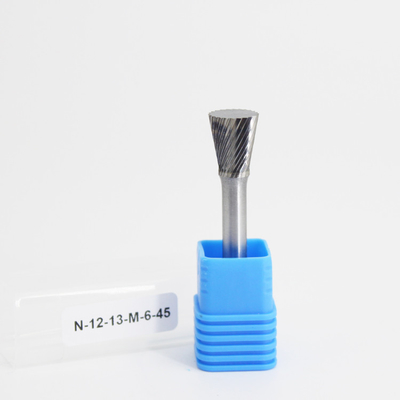 Good price SN Inverted Cone Shape Rotary Burr Cutter Single Cut - 6mm Shank online