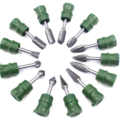 Good price 1/4 Inch Shank Tungsten Carbide Double Cut Rotary Burr Set online