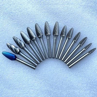 Good price Tungsten Carbide Rotary Burr Set 6mm 1/4 Shank Double Cut online