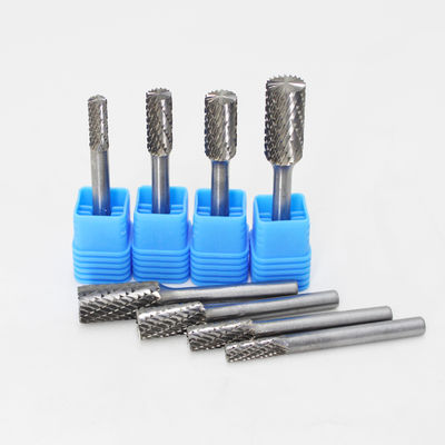 Good price 3x6mm Sharpening Double Cut Abrasive Burr Grinder Bits Tungsten Carbide Cylinder Flat End Carbide Burs online