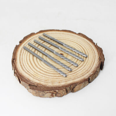 quality Double Cut Solid Carbide Burr Bits for Locksmiths with Custom Size Support factory