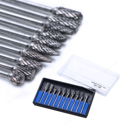 Good price 3mm Head Diameter 1/8 Shank Tungsten Carbide Rotary Burr for Metal and Woodworking online