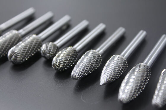 quality Tungsten Carbide Rotary Burr Set 10pcs 3mm Shank Fresas de Carburo de Tungsteno
 factory