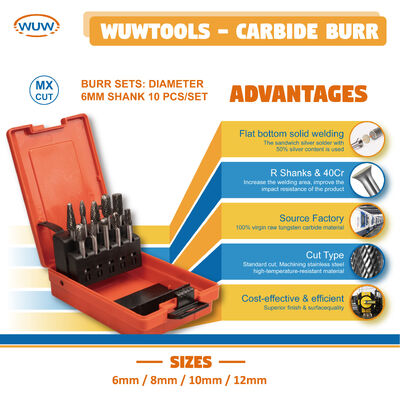 Good price Carbide Rotary Burr For Metal Deburring Fresas Rotativas Desbarbado
 online