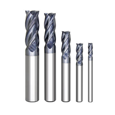 Quality Solid Carbide Milling Cutter End Mill for CNC Metalworking Side Milling Slotting and Surface Finishing
 factory