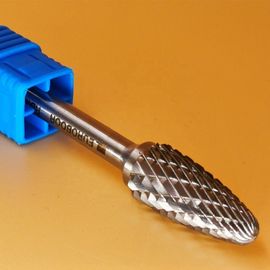 Highly Efficient Flame Carbide Burr Rotary File Drill Bits Customized LOGO