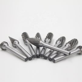 Good price Solid Tungsten Carbide Rotary Burr Set with 6.35mm 6mm and 1/4