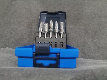 BLUE CASE CARBIDE BURRS 10PCS ROTARY BURRS INDUSTRY GRINDING AND CUTTING BURRS