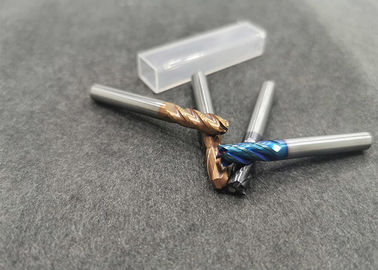 Aluminum Application Carbide End Mill Cutter For Steel / Carbon Steel / Stainless Steel