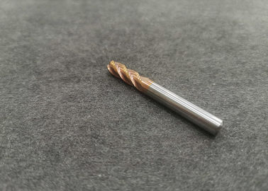 Coated Tungsten Carbide End Mill 4 Flutes Cutting Tools With High Performance