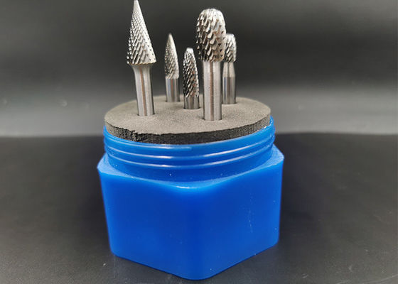 F Shape YG6 Tungsten Carbide End Mill For Mold Grinder