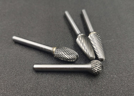 6mm Head Small Shank Cemented carbide rotary file set